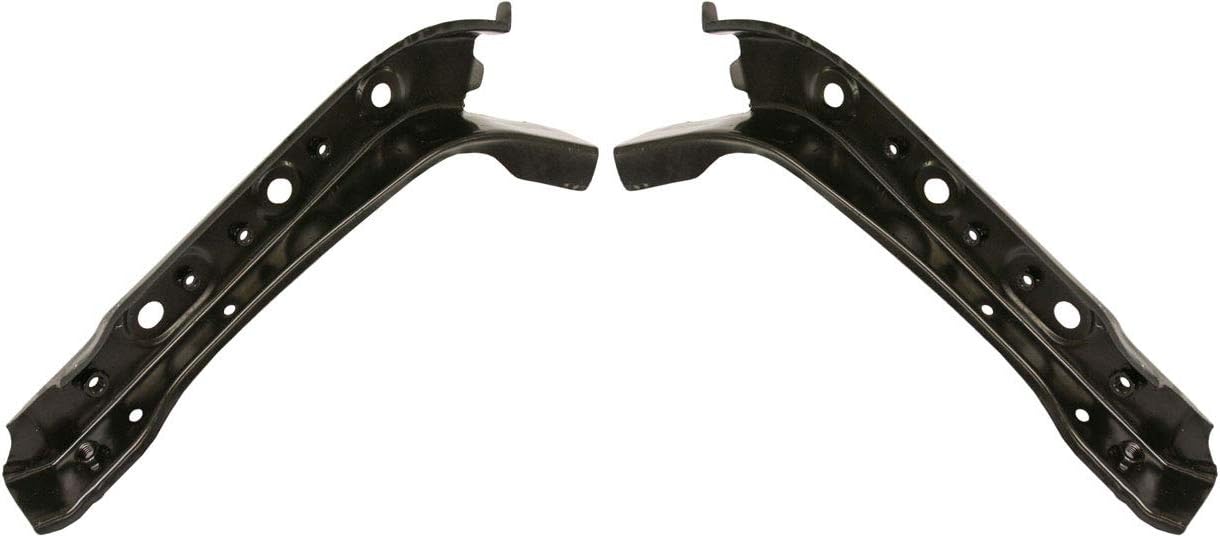 Evan-Fischer Radiator Support Compatible with 2007-2012 Nissan Versa Outer Tie Bar (07-12 Hatchback)/(07-11 Sedan) Driver and Passenger Side