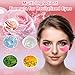 Lktvys Pack of 60 Eye Pads, Eye Pads Against Dark Circles, Eye Bags, Wrinkles, Eye Pad Mask, Suitable for All Skin Types, Especially for Dry, Sensitive, and Dull Eye Skin