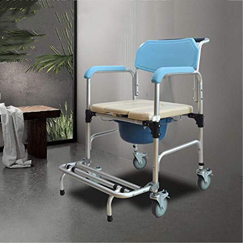 Buy 3In1 Toilet Wheelchair, Folding Medical Commode Chair/Handrail