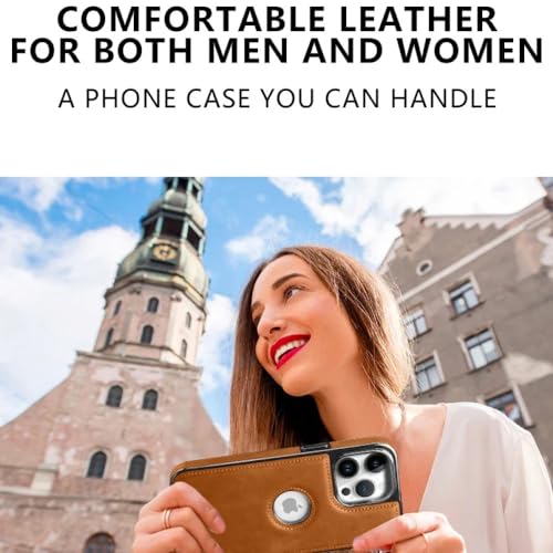 Étui de téléphone en cuir magnétique résistant aux chocs iPhone - 5