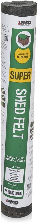 IKO 8m Super Shed Felt - Green