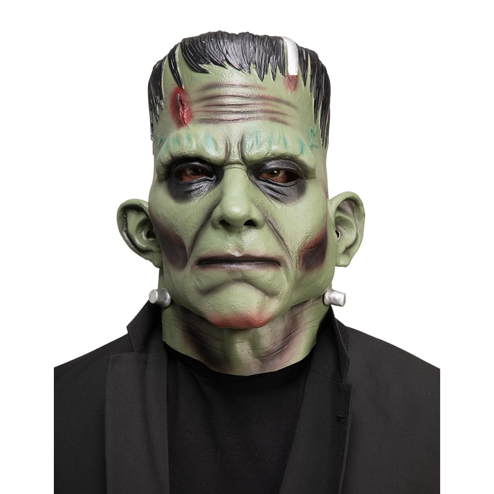 Wicked Costumes Frankenstein Full Head Latex Mask Fancy Dress Accessory