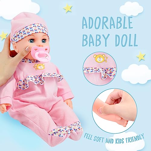 Smilesskiddo 8099 Interactive Baby Doll Pink thumb #2