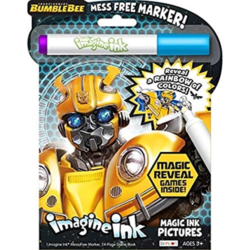 Image of Bendon Coloring and Activity Book Imagine Ink, Mess Free (Bumblebee)