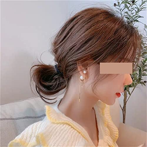 Boucles d'oreilles pendantes légères anti-inconfort à longues chaînes