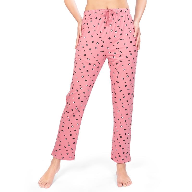 Image of Real Basics Women's Cotton Printed Pyjama Pack of 1