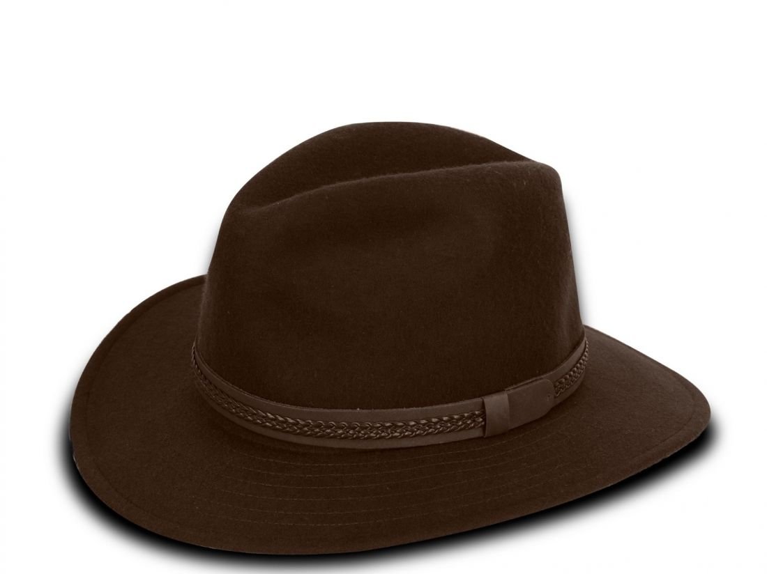 Tilley TWF1 Montana Fedora DKBR 7 3/8