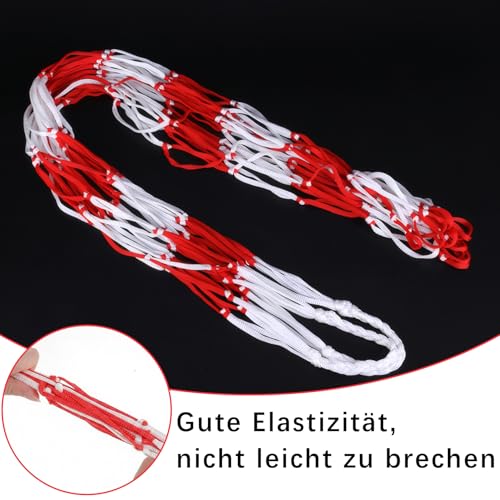 LiuHancsqd 4 bolsas de red para pelotas, red de baloncesto, bolsa de red de fútbol, bolsa de malla portátil de nailon para deportes, bolsa de voleibol, rugby, fútbol, baloncesto - imagen 3