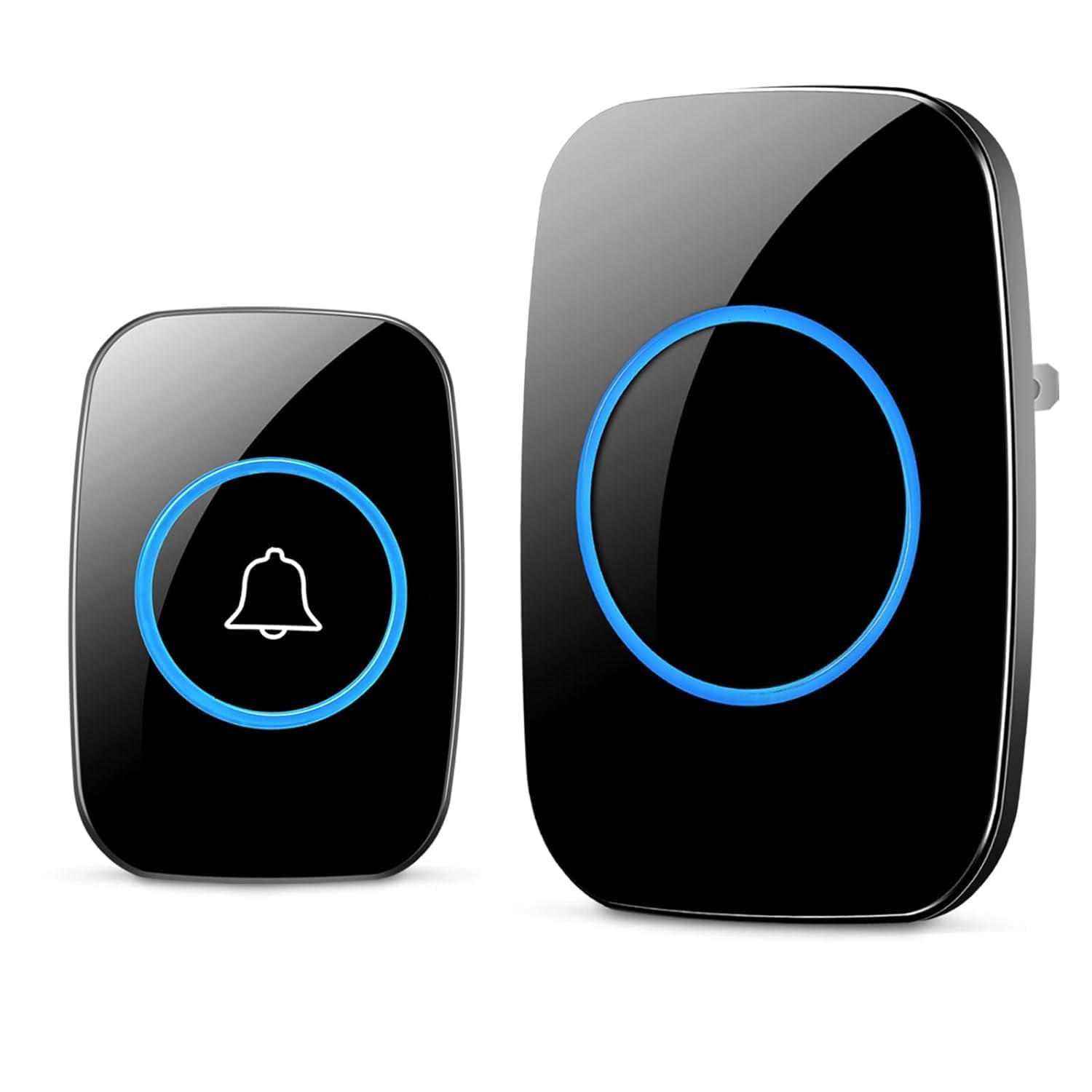 Wireless Doorbell, Waterproof Door Bell Kit, Over 1000 feet Range and 60 Chime, 5 Levels Volume and LED Flash, for Home Office Classroom (B0DGLSF19J) Amazon Price History, Amazon Price Tracker