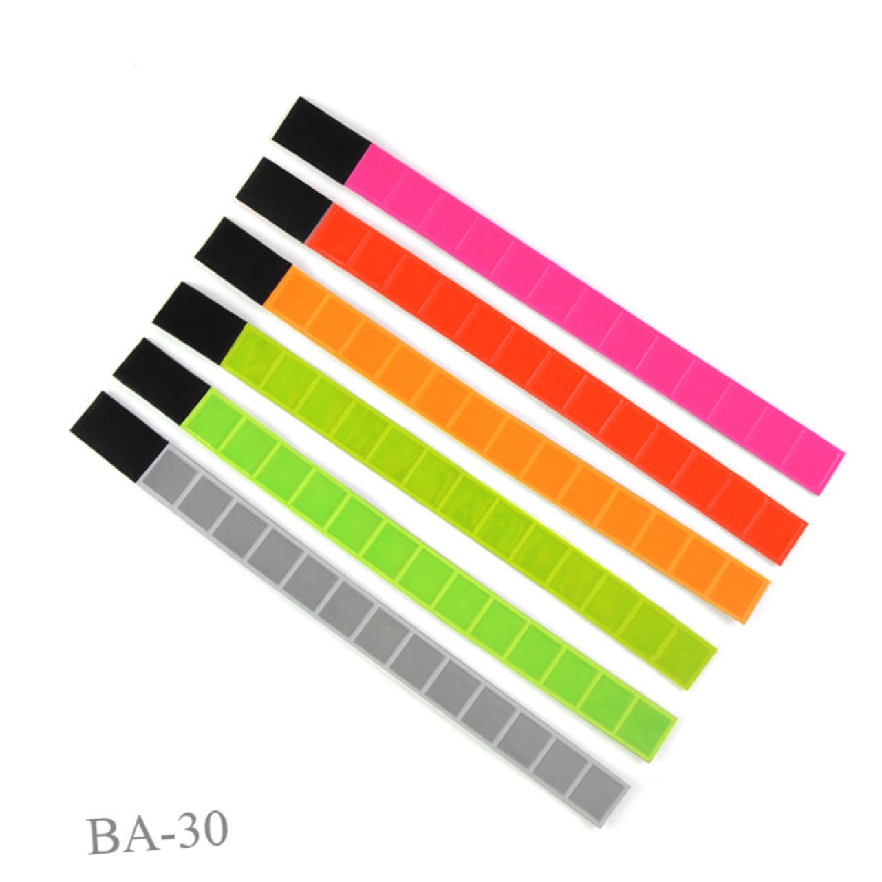 Kisangel Cinturino da Polso Riflettente Riflettori Braccialetti Uomini Coperture Bracciale da Passeggio Notturno Gruppo Musicale Fascia da Braccio Ingranaggio Riflessivo Gamba
