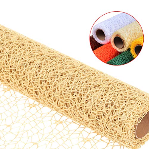 Deco Fita Poly Poly Mesh Fita Deco Poly Mesh Fita para Festival de Páscoa Grinalda Grinaldas E Decor
