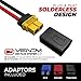 Venom Drive Series 35C 3S - 3300mAh 11.1V LiPo RC Battery - Universal 2.0 Plug, Lithium Polymer 3 Cell - Soft Silicone Connector & Compatible w/ XT60, Traxxas, Deans, EC3, 2WD, 4WD, Truck & Buggies