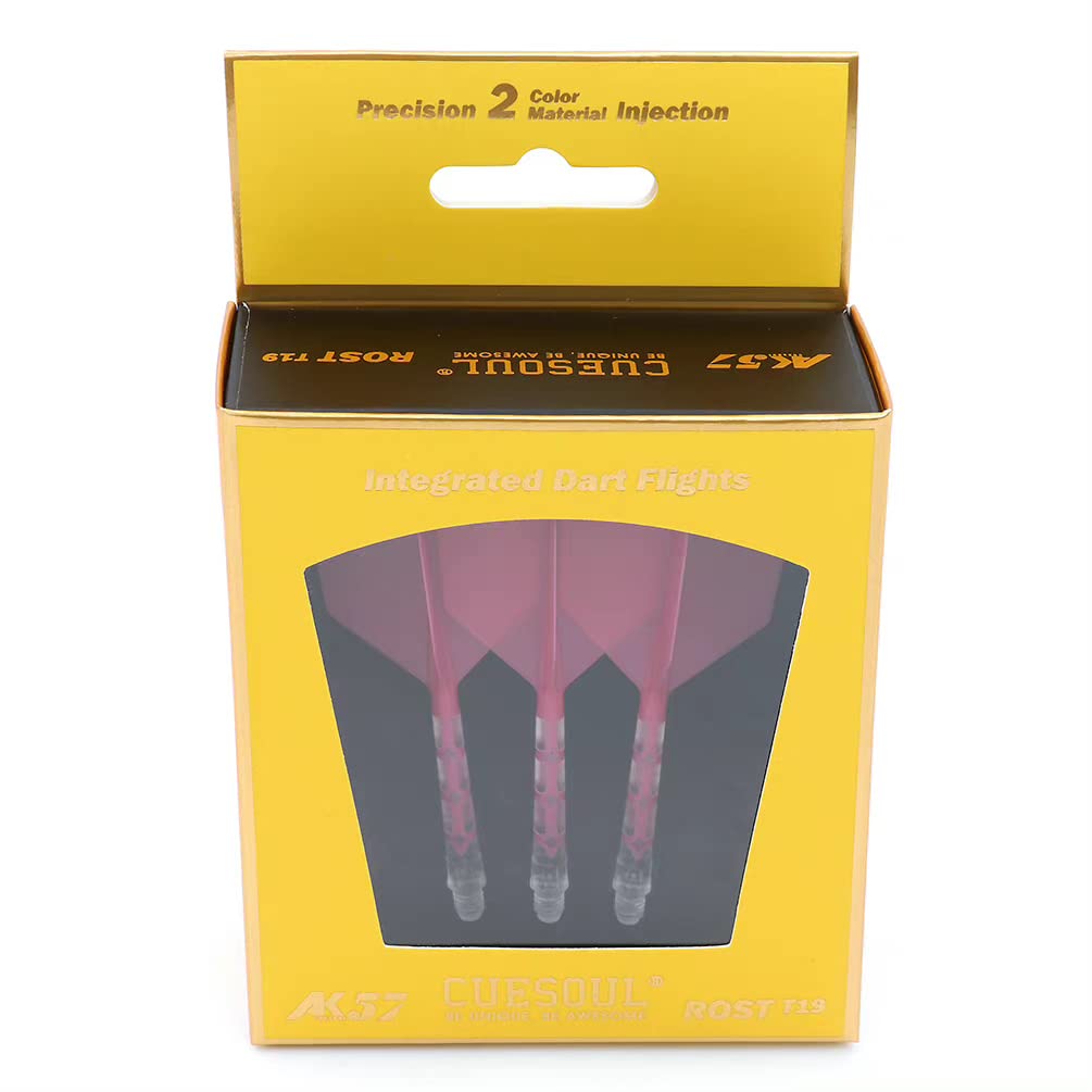 CUESOUL ROST T19 Integrated Dart Shaft and Flights Big Wing Shape,Set of 3 โ image 1
