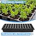 10-Pack Heavy-Duty 1020 Seed Trays – Durable, Extra-Thick Plastic Flats for Seed Starting, Microgreens & Transplanting – Fits 7.3'' Humidity Dome and 4'' Planter (21
