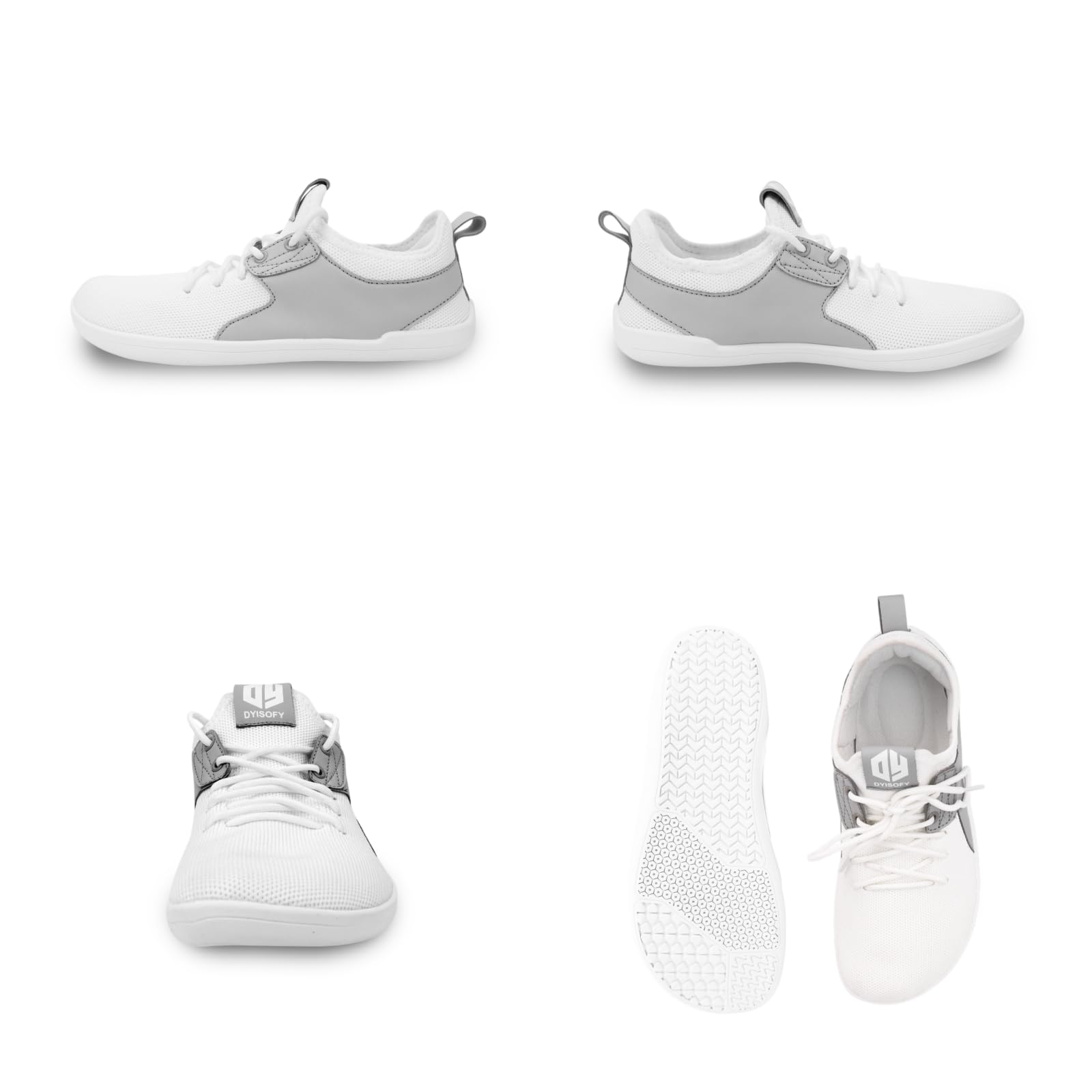 Zapatillas Barefoot Mujer Hombre Calzado Minimalista Zapatos Deportivas Casual Anchas Ligeras Antideslizante Transpirable para Primavera Verano Caminar Gym Fitness Trail
