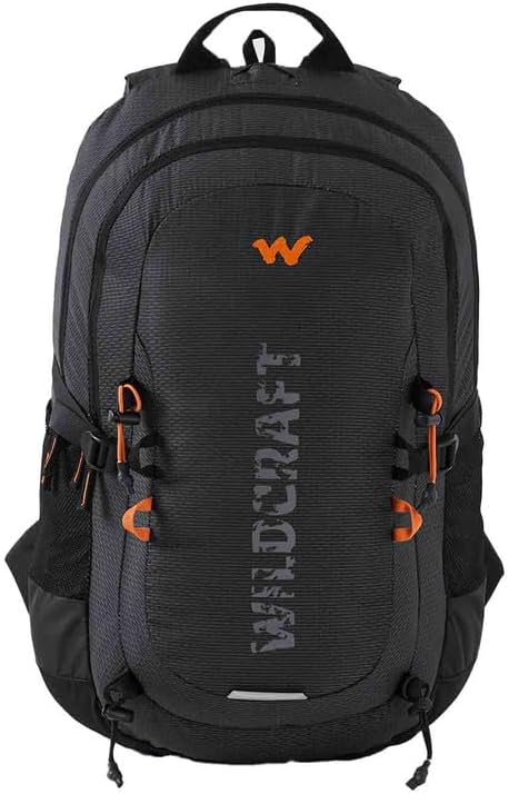 Wildcraft Tech Backpack for Mens & Womens | Unisex Casual Travel Backpack | Eiger X 35 Ltr TechPacks Black