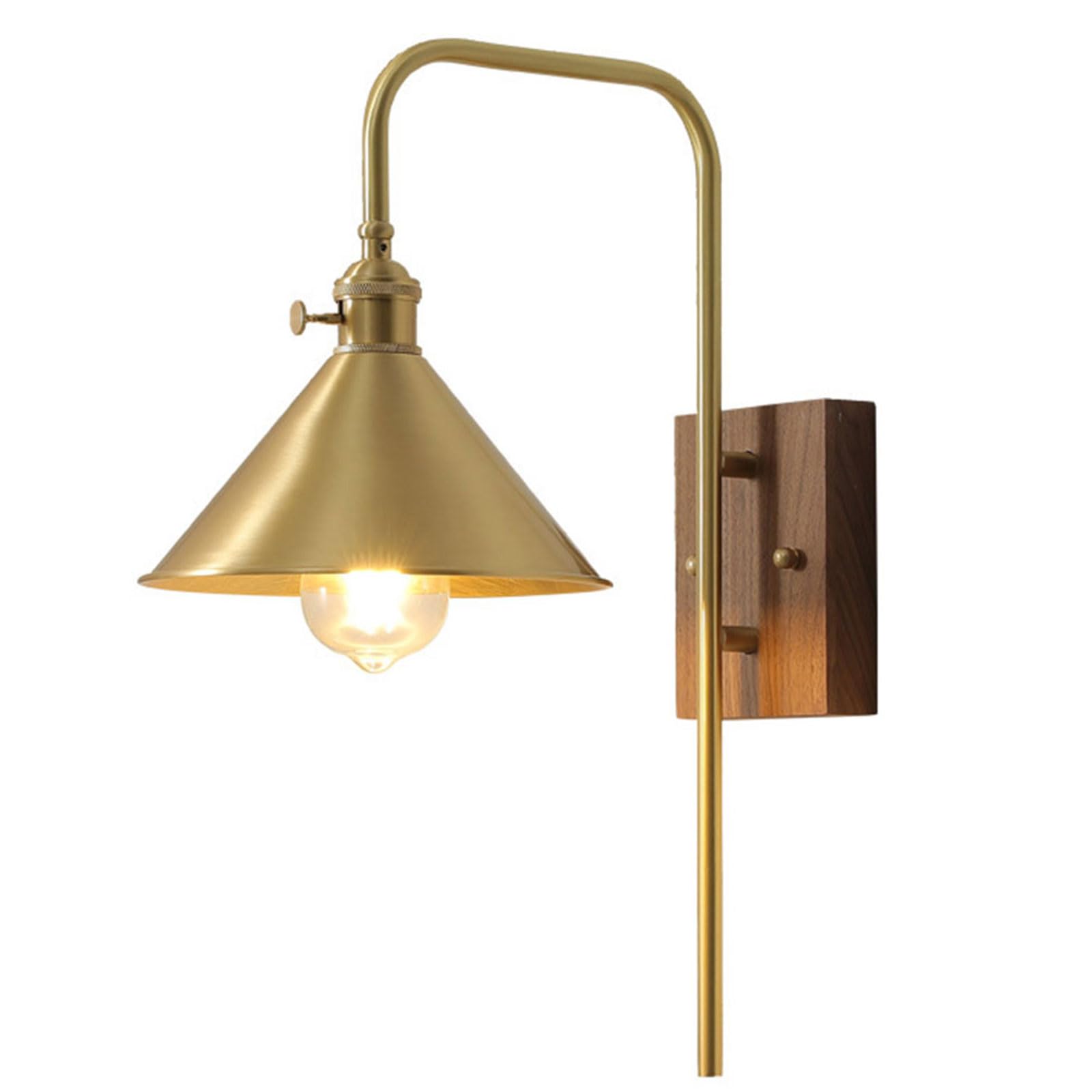 Lámpara de Pared Moderna para Interiores, Estilo nórdico Retro, lámpara de mesilla de Noche, Espejo de baño, Faro para Sala de Estar y Dormitorio, 1 Unidad.