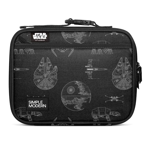 Simple Modern Star Wars Kids Lunch Box for School | Reusable Insulated Lunch Bag for Toddler, Girl, and Boy | Meal Containers with Exterior & Interior...