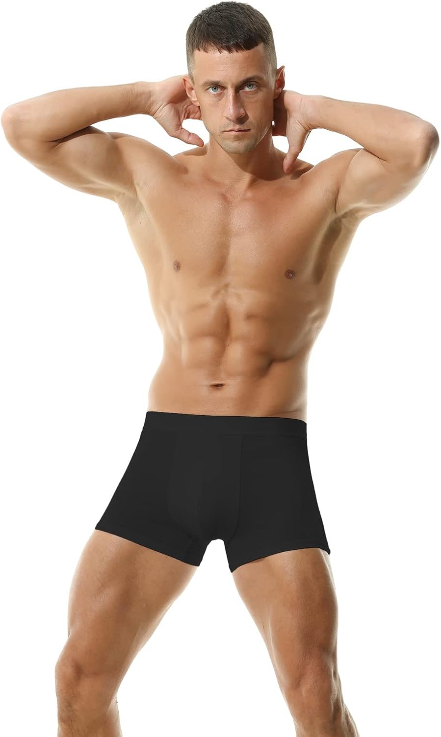 4パック、HOEREVメンズ竹繊維ブリーフ下着 US サイズ: xsmall