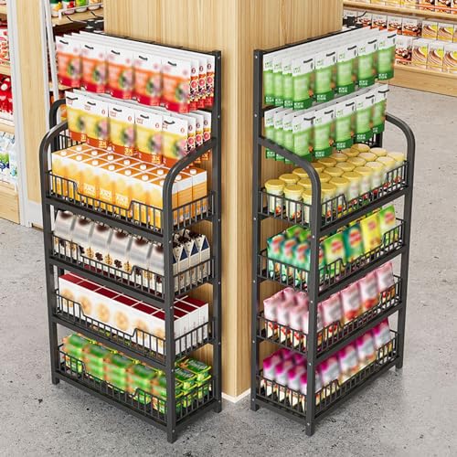 Étagère de rangement snacks modulable à suspendre avec 20 crochets amovibles pour sachets