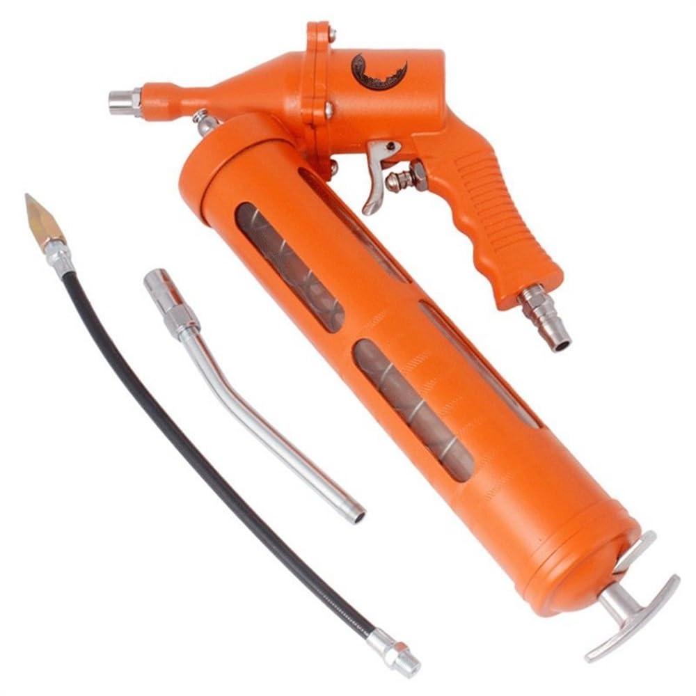 Boquilla Bomba de Engrase Grasa neumática de 500 CC para Pistola, Herramienta de Acero Pesado, Grasa para Bomba de compresor neumático Bomba de Engrase(B)