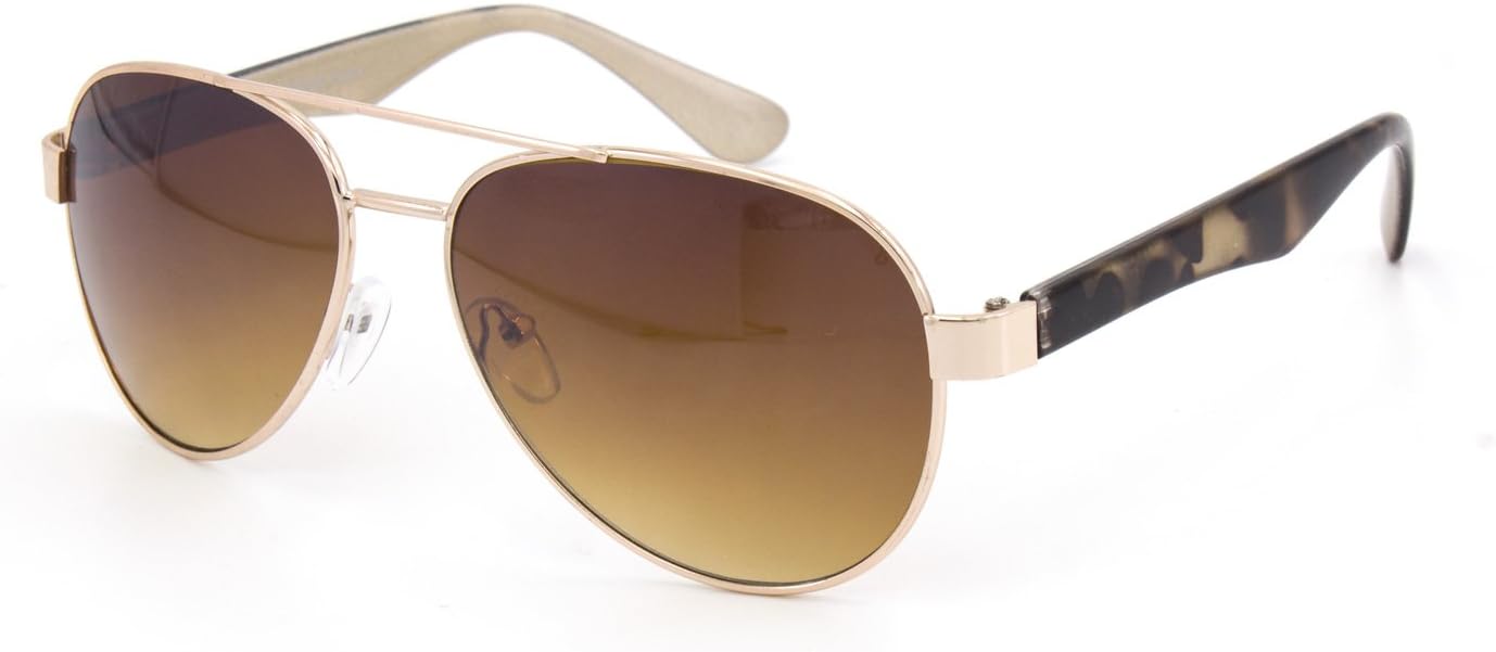 Eason Eyewear Men/Women's designer Aviator Sunglasses Brown/Brown
