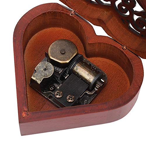 Cafopgrill Carillon in Legno a Forma di Cuore