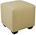 SixBros. Pouf Sgabello Imbottito Beige - 2001A/2486