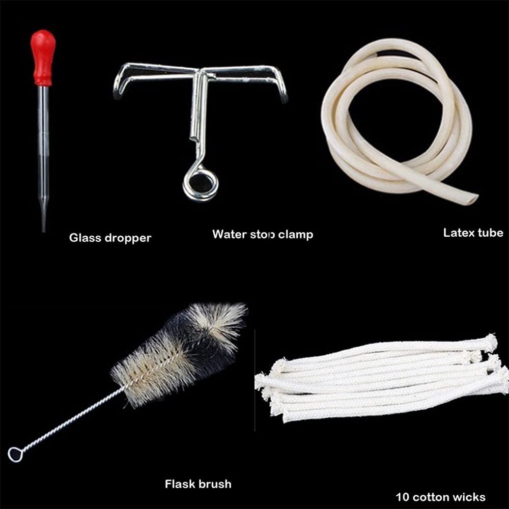 100 ml laboratorio aceite esencial destilación aparato purificador de agua cristalería casa destilador 10 unids kits