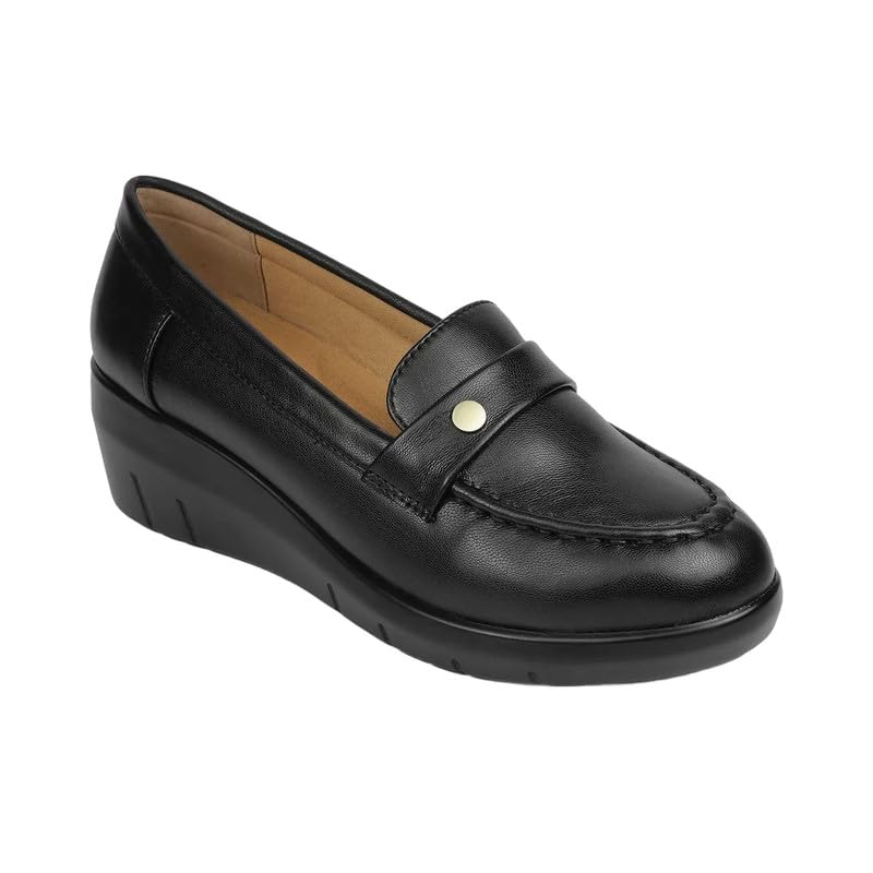 tresmode SUGAR Women's Dress Wedge Loafer-picture-22