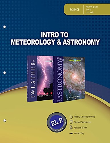 Buy Intro to Meteorology & Astronomy Parent Lesson Planner — BookShops.in