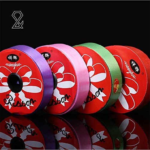 STORE99® White Mini 20m Length 1. 2cm Width Satin Ribbon Wedding