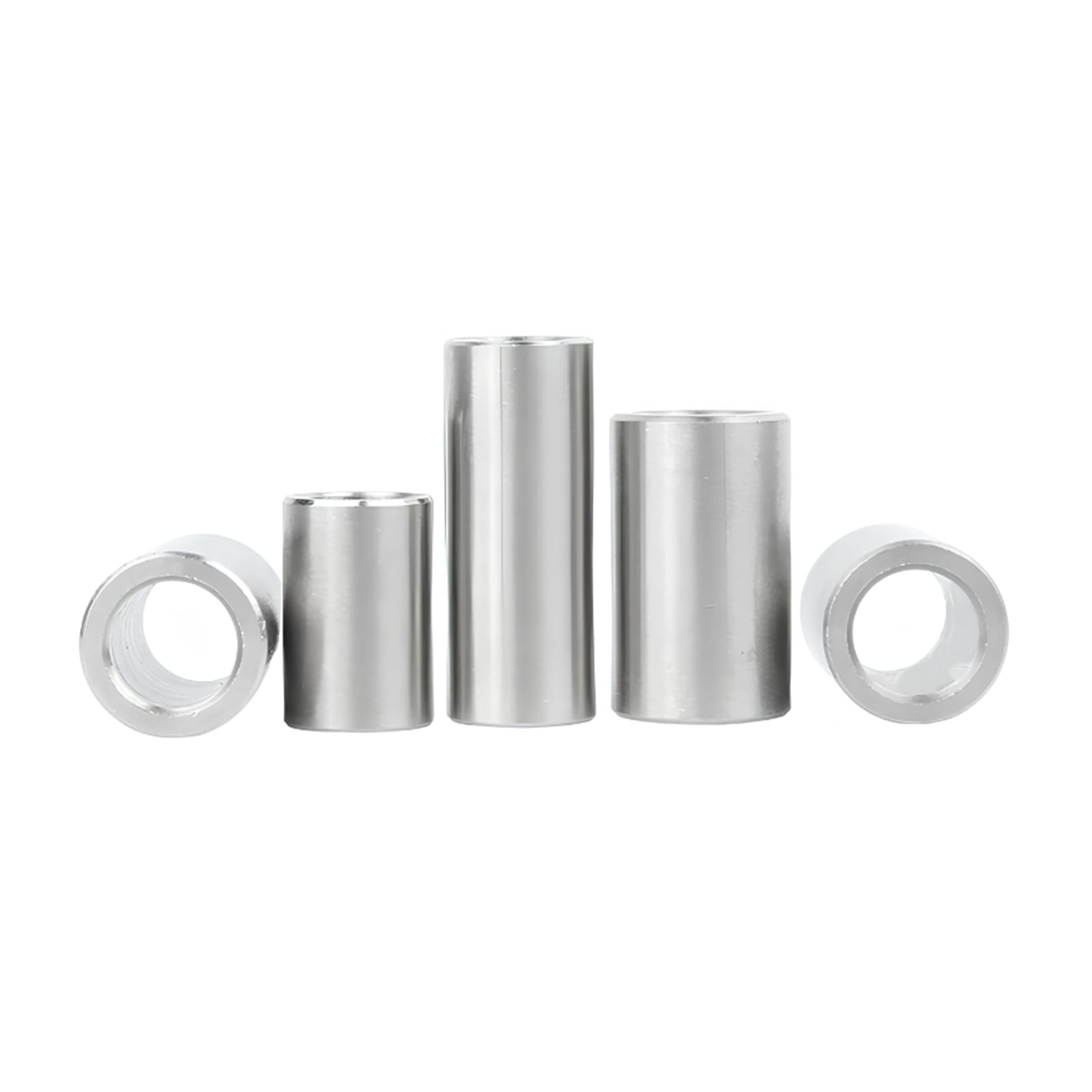 10 Uds. Manguito de rodamiento cilíndrico acero inoxidable ID 4,1mm