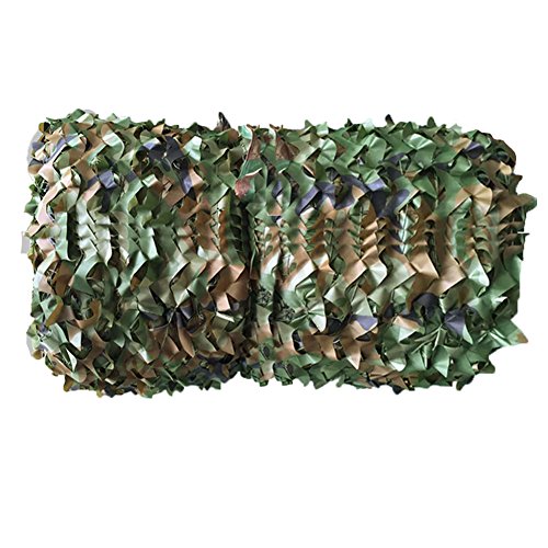 Lanyou Red de Camuflaje 2m x 3m Tela Oxford para Caza Camping Ocultar Ejército (2m x 3m)