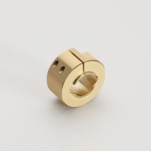 Miniatura 6 de 2 piezas de contrapesos de eje trasero de latón, pieza de actualización compatible con TRX4M 118 RC Crawlers 0.81 ozpieza de latón peso de rueda de