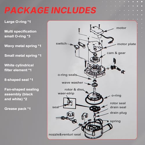 Kit de Sellos para Ablandador de Agua Compatible con Varias Marcas miniatura 7