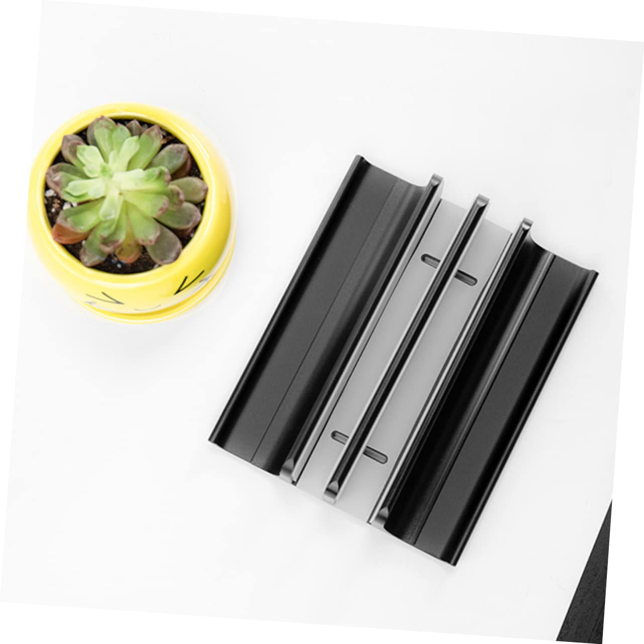 Operitacx Supporto Verticale Per Laptop in Lega Di Alluminio Supporto Per Raffreddamento Portatile Dispositivo Di Raffreddamento Per Notebook Per Evitare Surriscaldamento