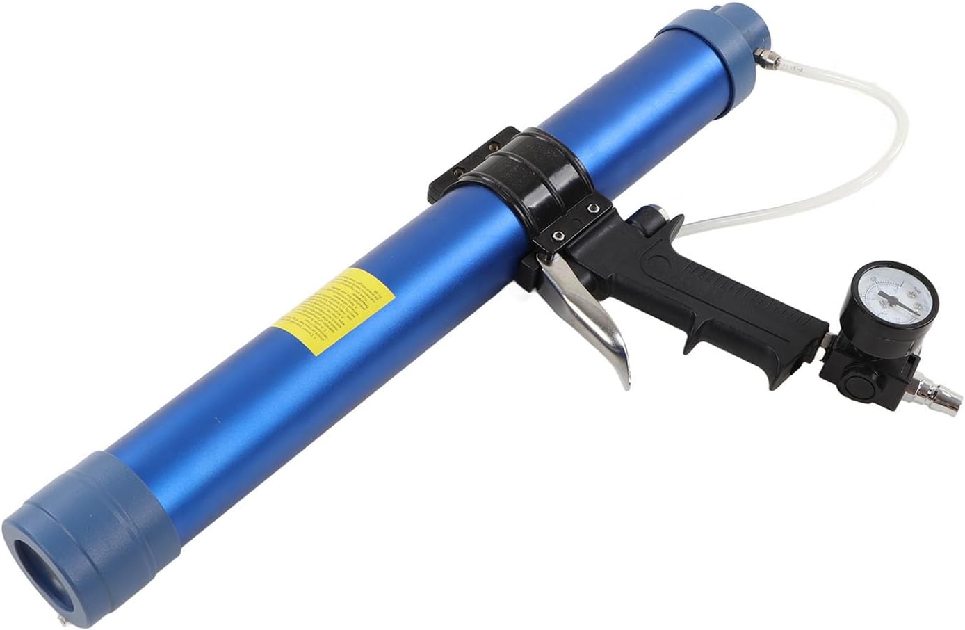 Generic Pneumatic Glass Glue, 1/4" Inlet Port, 600 Ml Capacity with Adjustable Pressure Speed, for Solar Panels, Bathtubs, Building Decoration,