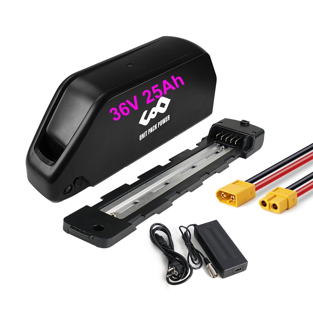 36V 25Ah batteria per bicicletta elettrica for 250W Bafang/Tongsheng kit di conversione per ebike - batteria di ricambio per motori elettrici da 250 W, 500 W