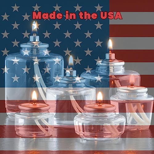 Hollowick Disposable Liquid Candle, 42 Hour, for Use in Glass Votive Tealight Lamp Holders, Restaurant Wedding Table Top Lights, Child Resistant Closures, 36 Pieces, Clear Fuel Oil - Image 4