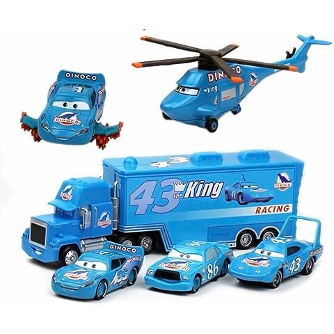 wltk movie Cars 2 3 Track Talkers Haul Mack & Track Talkers Mcqueen jackson Storm Cruz Ramirez Vehicles (DINOCO TEAM) Cover