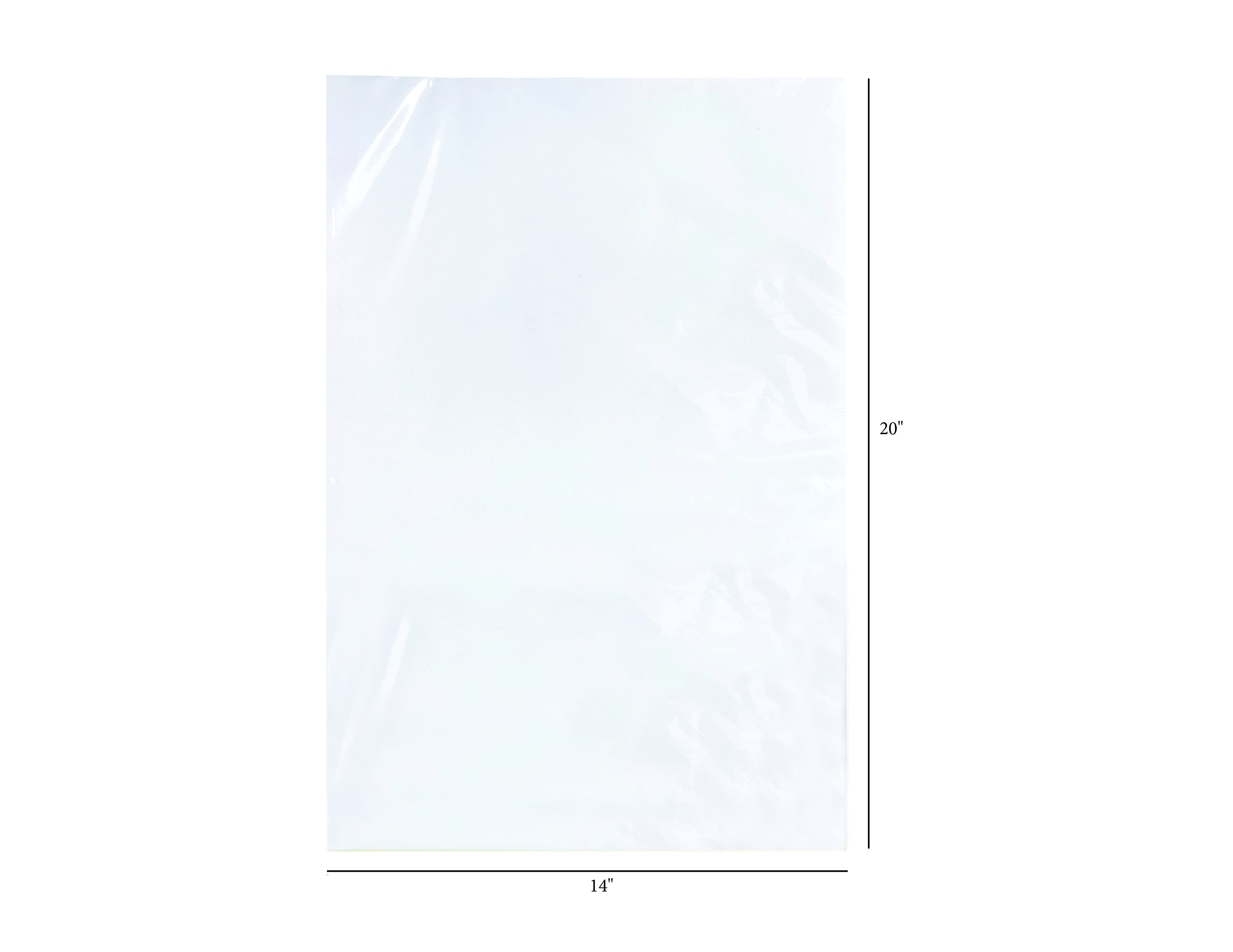 Carta velina bianca 35,6 x 50,8 cm, confezione da 96, per regali, giochi, compleanni