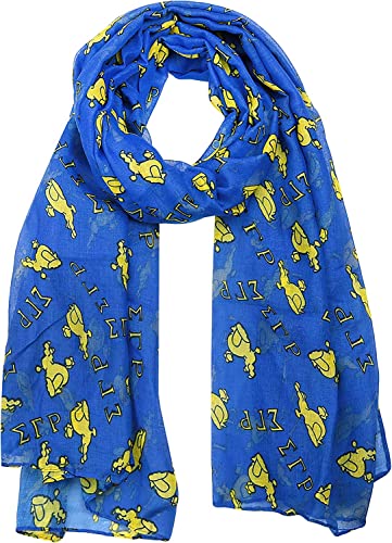 Oversized Sigma Gamma Rho Poodle Long Scarf