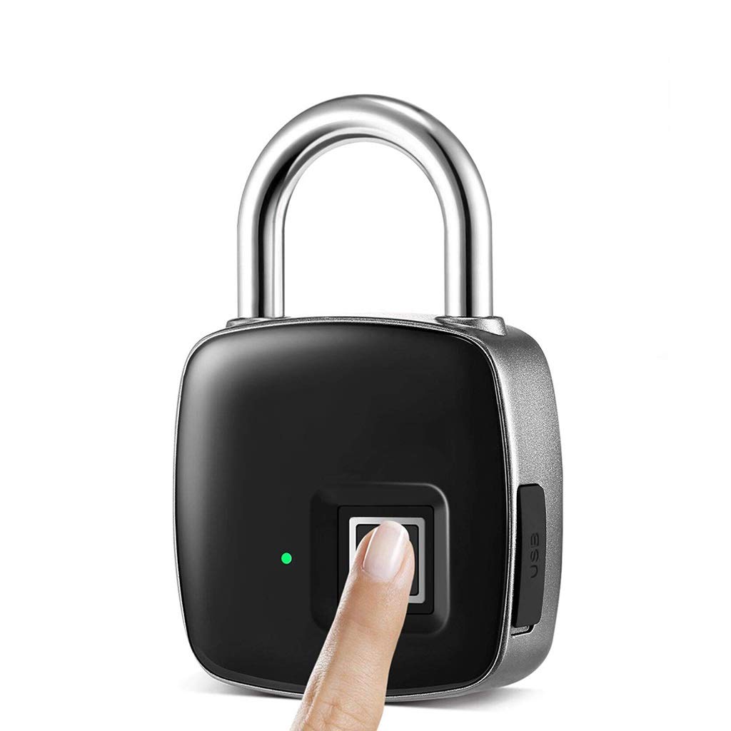 Cadenas d'empreinte digitale JFDBGU : smart lock biométrique étanche pour salle de gym