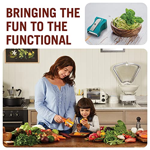 Karoto 2 Bundle Includes - 1 Karoto + 1 Karoto Julienne/Roots And Vegetable Peeler Kit For Salads/Peels, Strips, Sharpens & Curls Veggies - From A Series Of Fun Kitchen Gadgets By Monkey Business #TOP4
