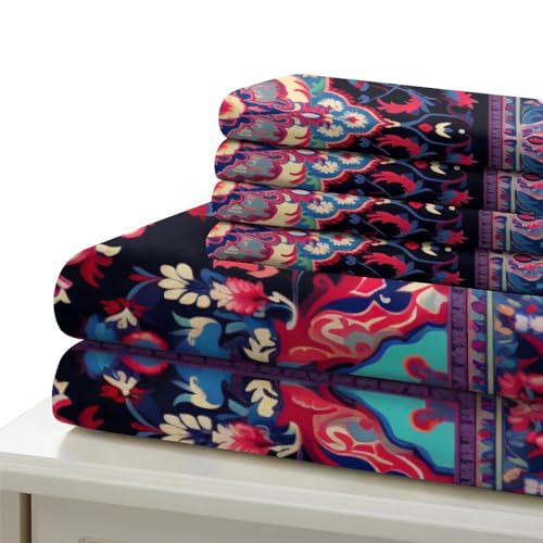 Housse de couette 200x200cm avec fermeture éclair microfibre