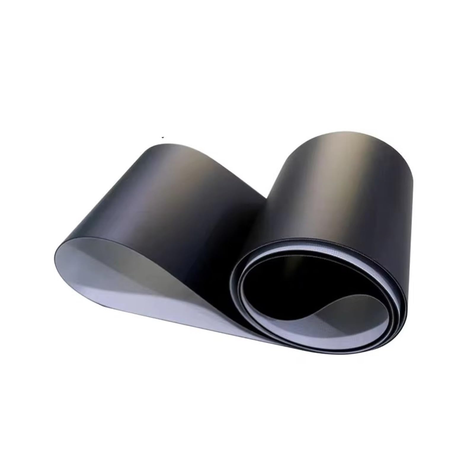 Przemysłowy pasek napędowy PVC 3000–3150 mm, szerokość 20-55 mm, czarny matowy, wytrzymały przenośnik taśmowy, długość 3050 mm, grubość 2 mm, 1 sztuka