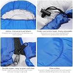Sleeping Bags, Lightweight Waterproof Camping Sleeping Bag for Adults, Kids, Hiking, Outdoor, Travel, Cold Weather & Warm