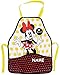 alles-meine.de GmbH Kinderschürze - Disney Minnie Mouse - incl. Name - größenverstellbar & mit 2 Taschen - Schürze / beschichtet & wasserdicht - für Mädchen - Kinder - Backsc..