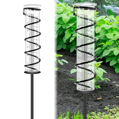 Pluviometro Tildenet 250 Mm - Misuratore Pioggia Per Giardino - Foto 3